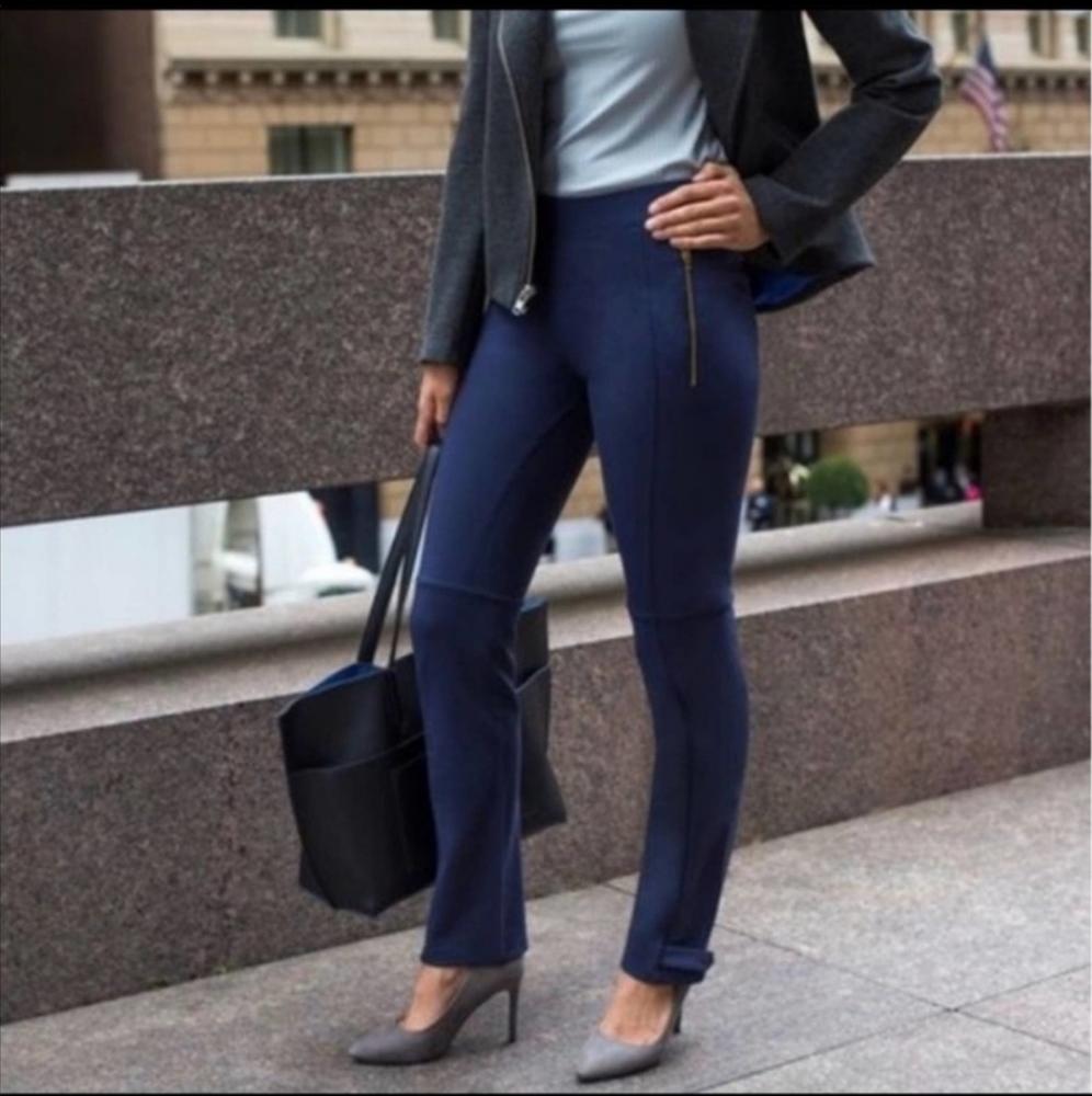 New with tags Betabrand teal dress pant riding yoga pants size large petite